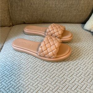 Seychelles Leather slide sandals
